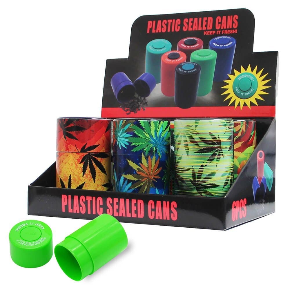PLASTIC SEALED CANS