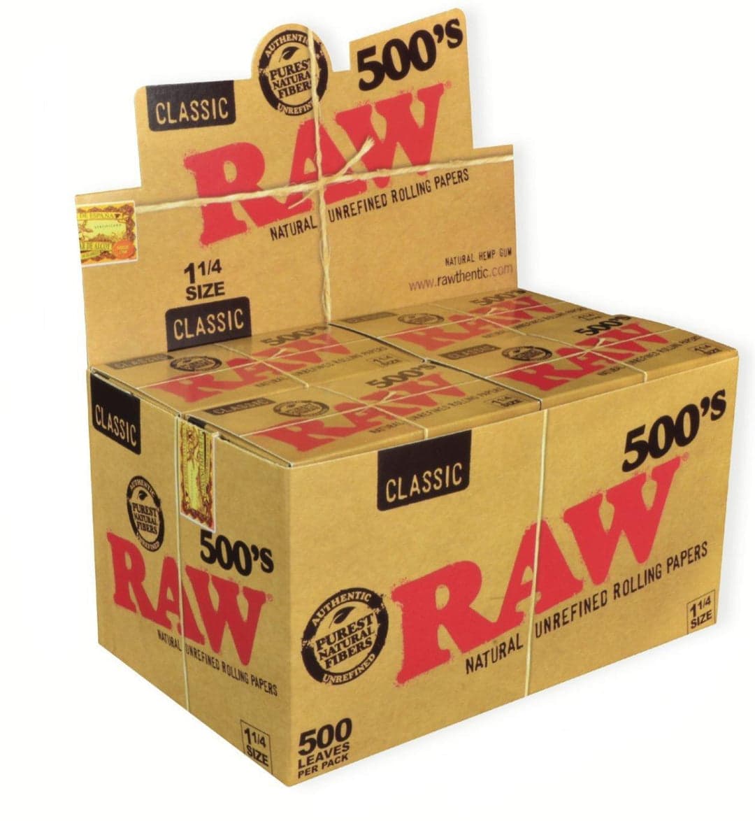 RAW 500'S 1 1\4 PAPERS