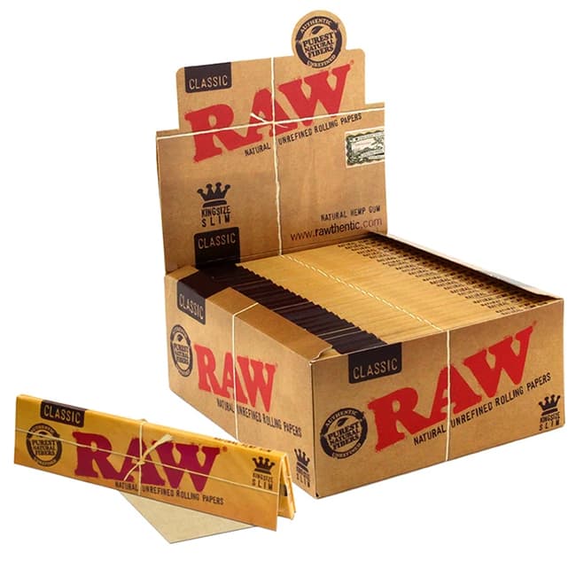 raw classic king size slim 50ct